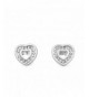 Sterling Silver Rhinestone Crystal Earring