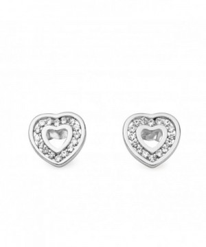 Sterling Silver Rhinestone Crystal Earring