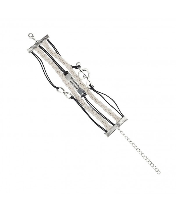 Lux Accessories Speaks Infinity Bracelet