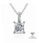 Brilliant Princess Swarovski Solitaire Zirconia