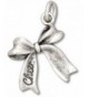 Sterling Silver CHEER Ribbon Sports