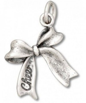 Sterling Silver CHEER Ribbon Sports