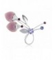 Alilang Womens Silvery Purple Romantic