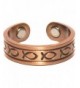 Copper Fish Magnetic Therapy Ring