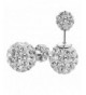 Sterling Silver Zirconia Earrings Jewelry