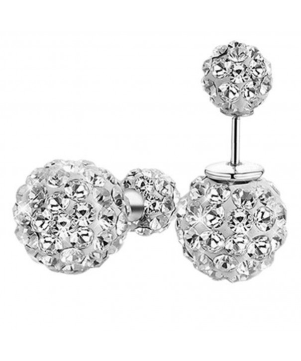 Sterling Silver Zirconia Earrings Jewelry