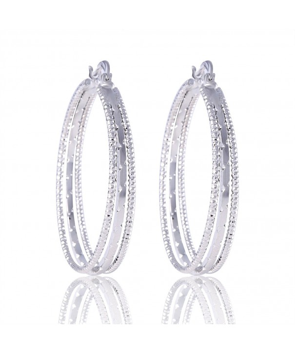 GULICX Jewelry Closure Silver earring