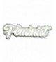 PinMarts Feminist Pride Silver Enamel