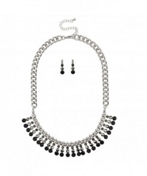 Lux Accessories Statement Necklace Matching