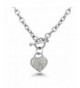 Stainless Steel Faith Engraved Necklace