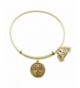 Daughter Charm Bangle Gold Finish