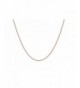 Rose Silver Singapore Chain Necklace