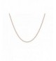 Rose Silver Singapore Chain Necklace