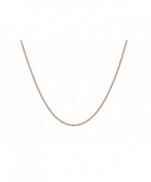 Rose Silver Singapore Chain Necklace