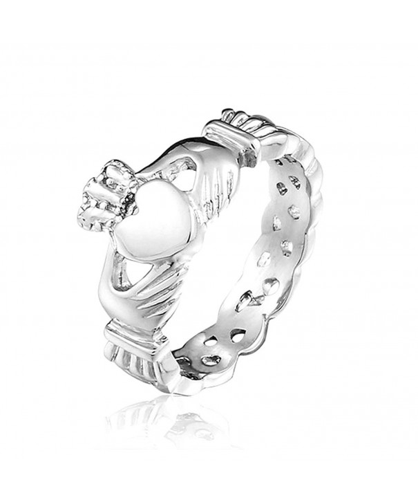 SHINYSO Fashion Jewelry Stainless Claddagh