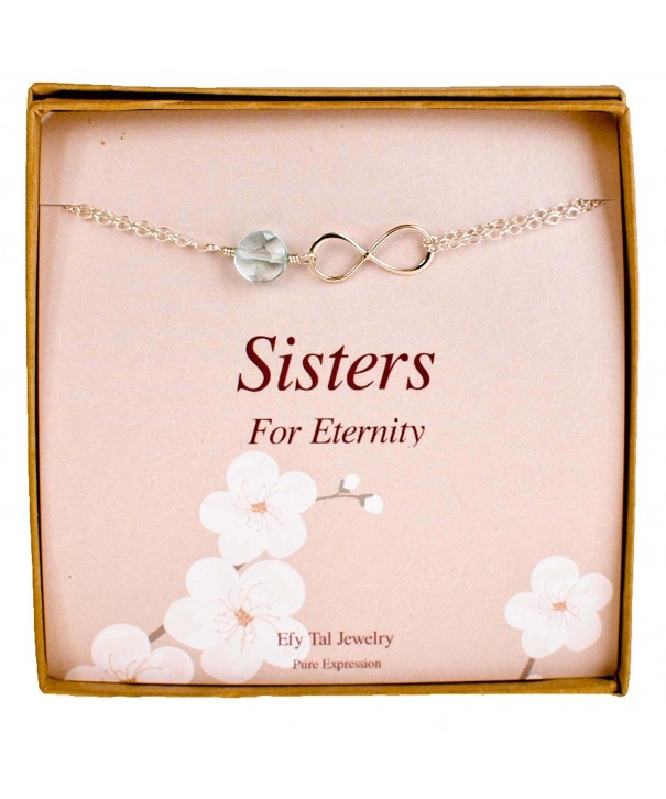 Infinity Bracelet Sisters Bridesmaids Sterling