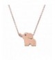Stainless Elephant Necklace Everyday Jewelry