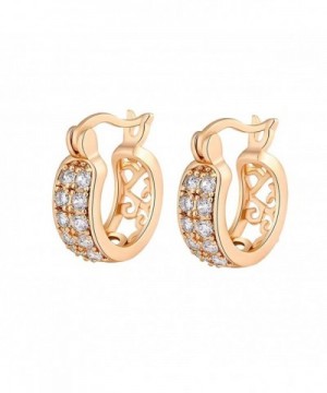 YAZILIND Plated Zirconia Earrings Jewelry