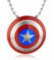 Marvel Comics Captain Stainless Necklace