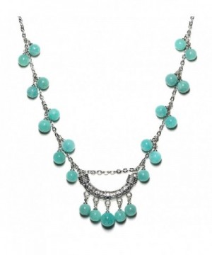 Polyth Handmade Gemstones Necklace Amazonite