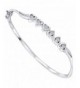 Sterling Bracelet Zirconia Platinum Manufacturers