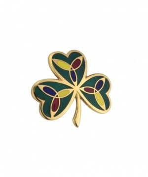 Shamrock Brooch Gold Plated Irish