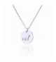 AOLO Trendy Necklace Summer Initial