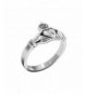 Sterling Silver Celtic Classic Claddagh