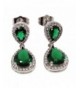 Hermosa Earrings Emerald Sapphire Jewelry