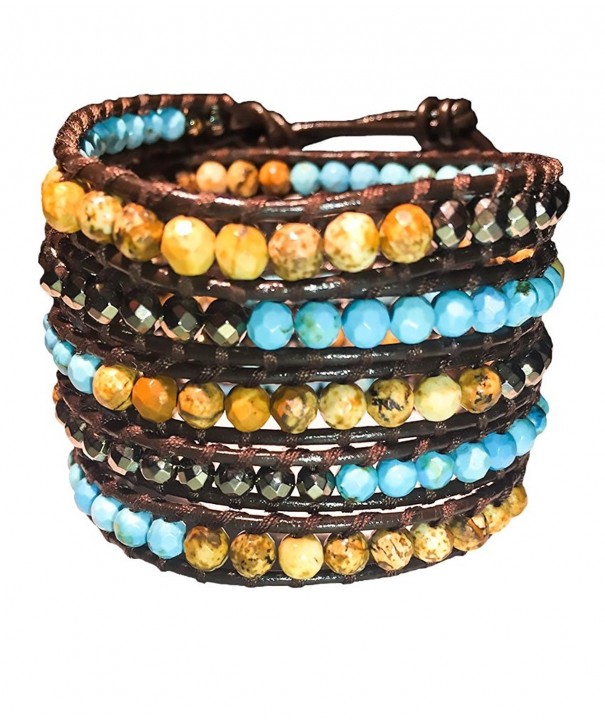 Turquoise Gemstone Bracelet Emily LaRosa