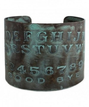 Etched Spirit Board Patina Bracelet