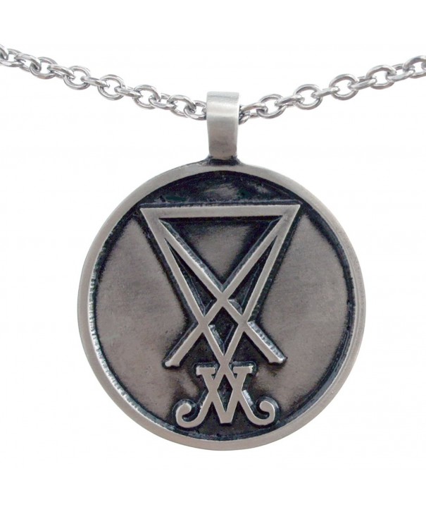 Lucifer Luciferian pendant necklace Stainless