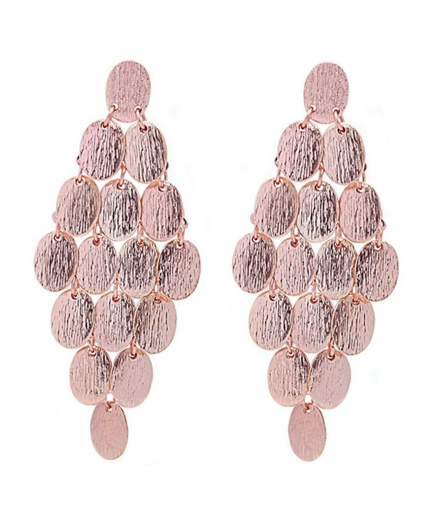 Heirloom Finds Brushed Chandelier Earrings