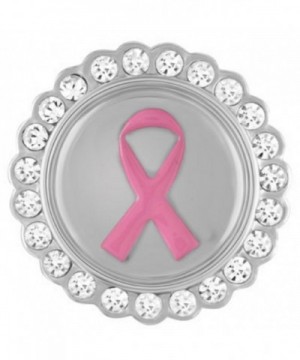 Ginger Snap Pink Ribbon Bling