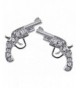 Crystal Handgun Earrings Fashion Jewelry