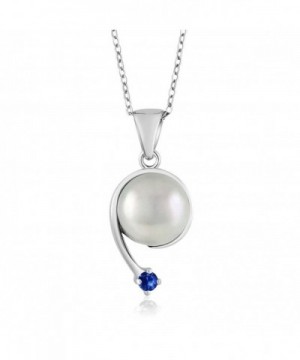 Sapphire Cultured Freshwater Sterling Shooting