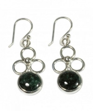 NOVICA Sterling Earrings Natural Trinity