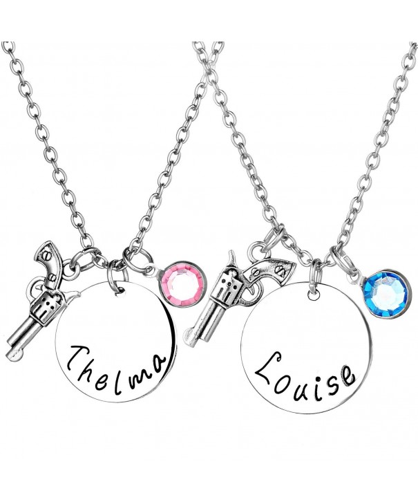 ALoveSoul Revolver Couple Pendant Necklace