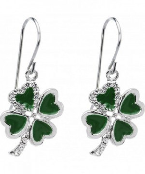 Body Candy Bright Shamrock Earrings