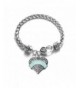 Sister Bracelet Silver Lobster Crystal