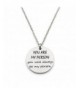 Person Friends Stainless Pendant Necklace