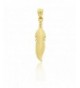 Charm America Gold Feather 10k