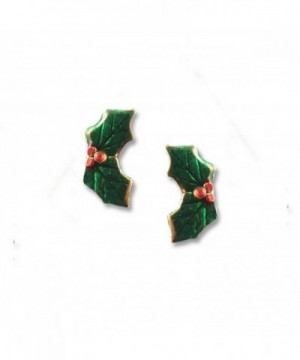 Enamel Green Earrings Magic Zoo