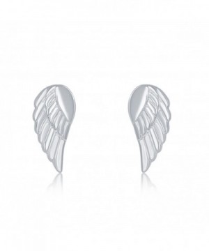 Sterling Silver Small Angel Earrings