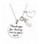 Thank Loving Necklace Adoption Jewelry