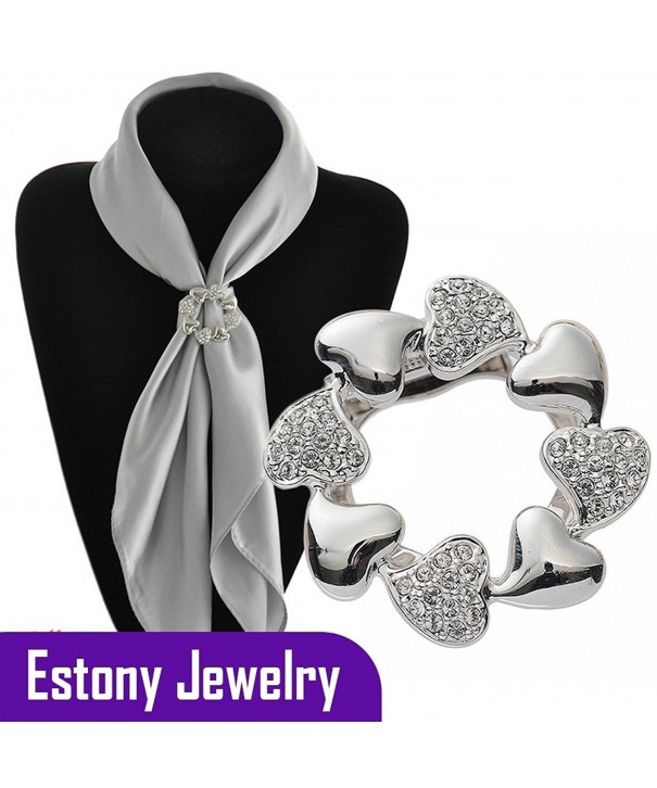 Estony Handmade Buckle Imitation Platinum