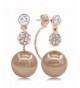 Kemstone Crystal Chocolate Jewelry Earrings