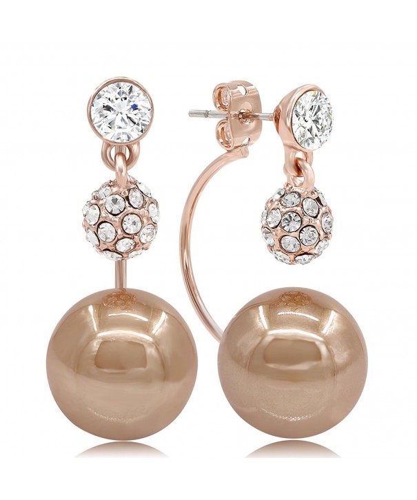 Kemstone Crystal Chocolate Jewelry Earrings