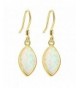 Sinlifu Gemstone Australian Marquise Earrings