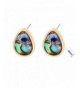 SENFAI Created Abalone Earrings Perfect